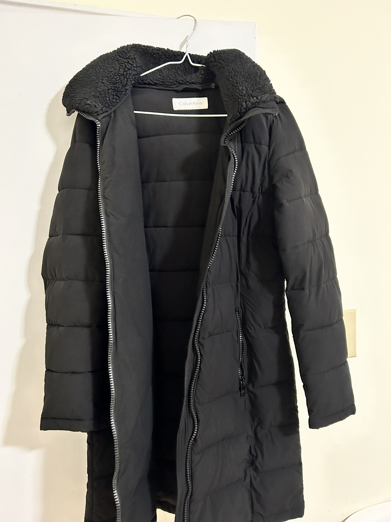 Calvin Klein Women Long Winter Hooded Jacket ( Size Small) - photo 2
