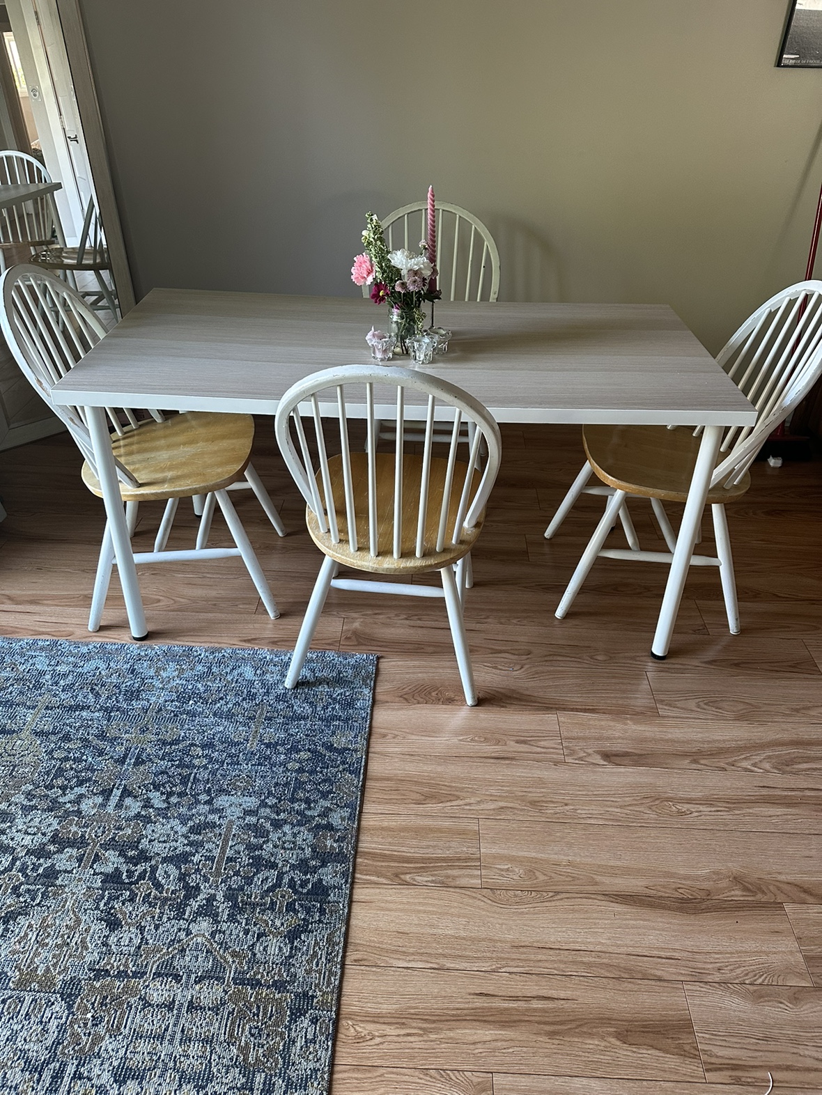 Dining Table and Four Chairs - photo 2