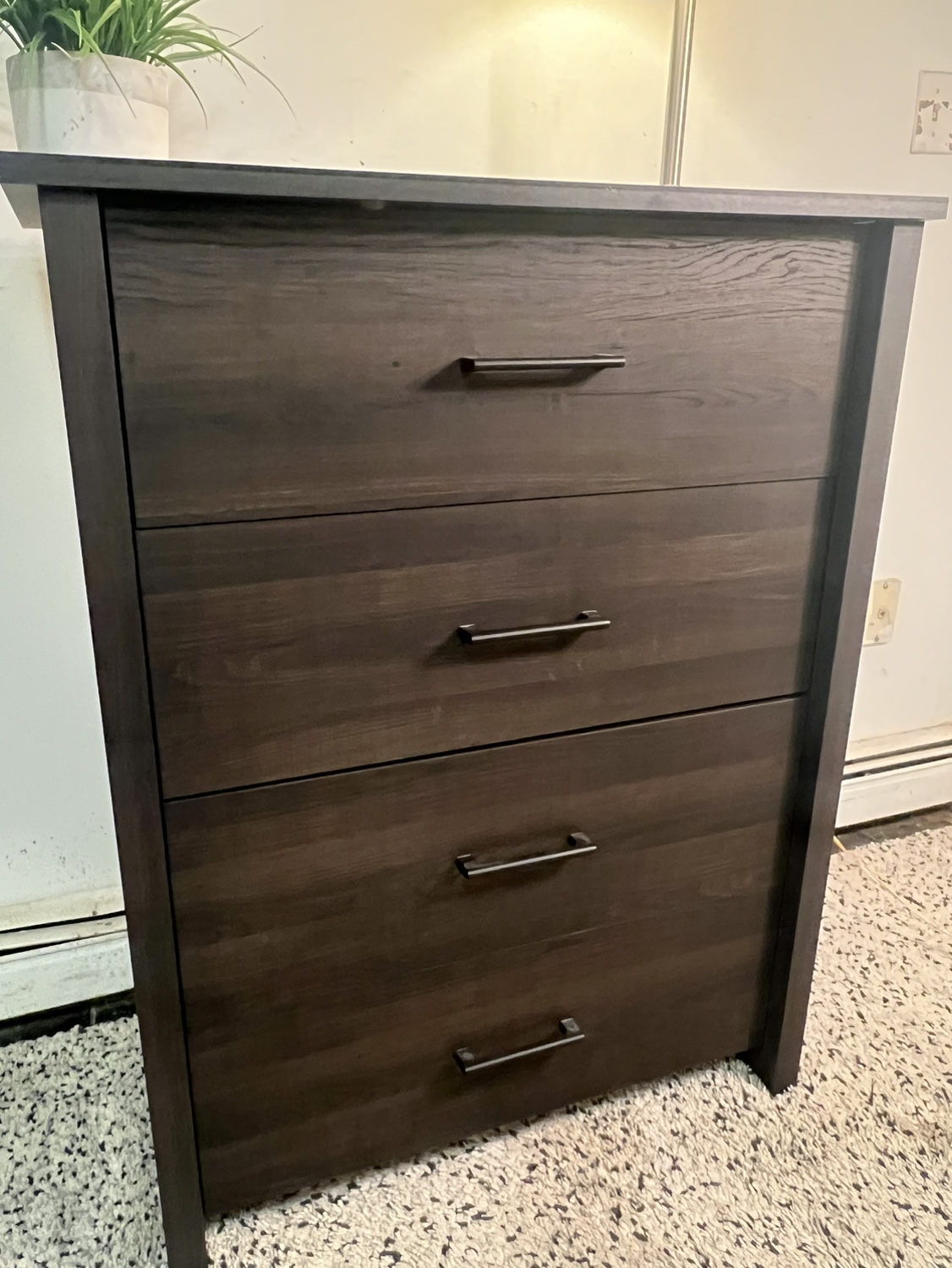 4 Drawers Dresser in Espresso - Delivery Extra image indicator(2)