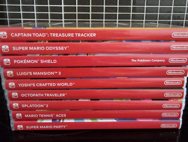 9 Nintendo Switch Games and 12 Month Online Subscription - photo 2