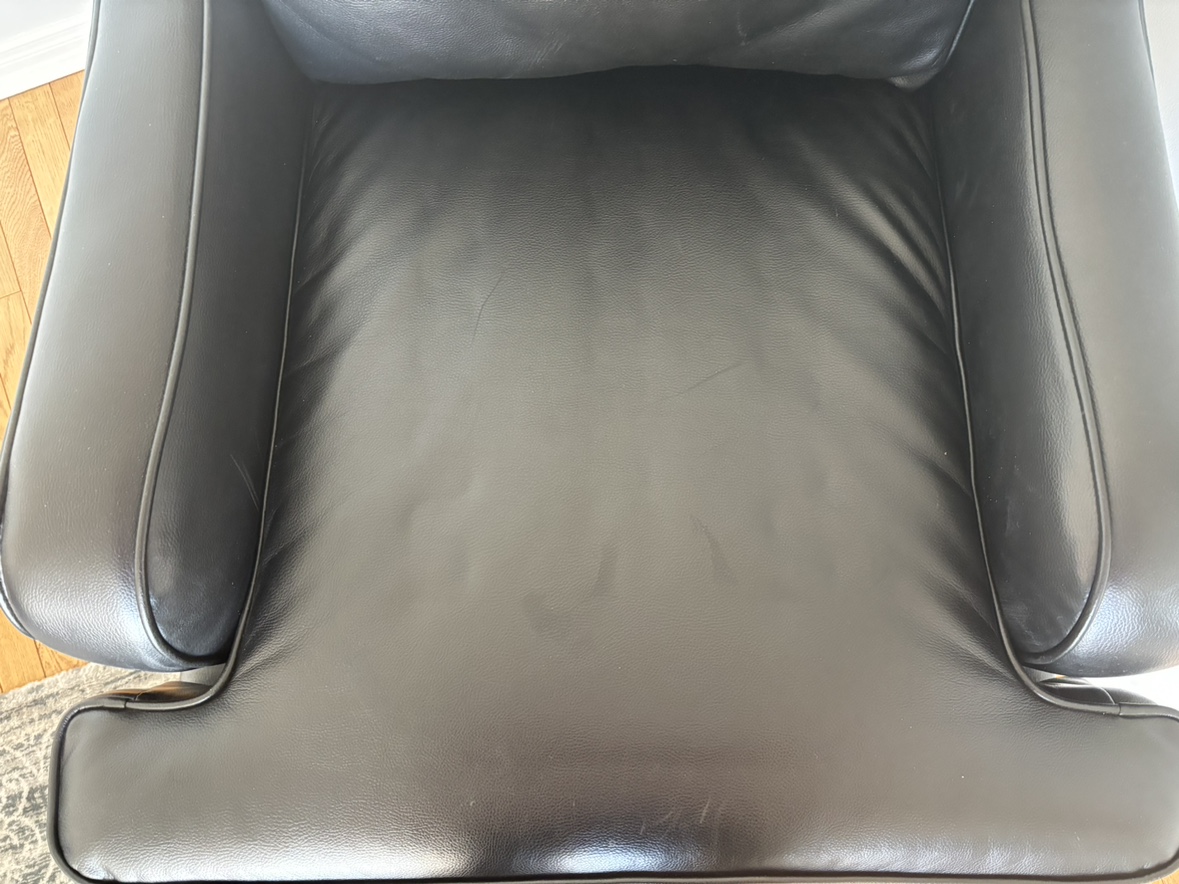 Ashley Furniture Black Leather Accent Chair - photo 2