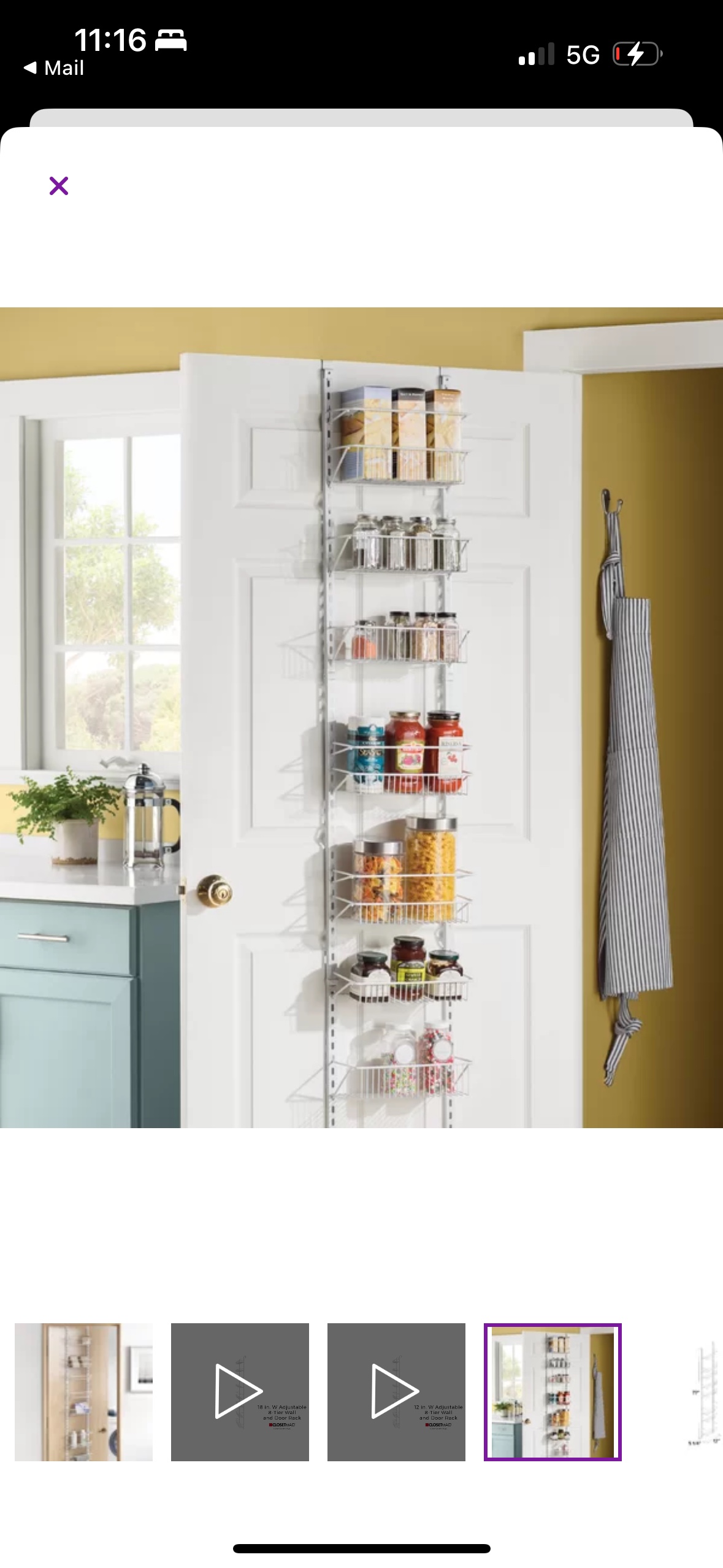 Hang on Door Organizer image indicator(3)