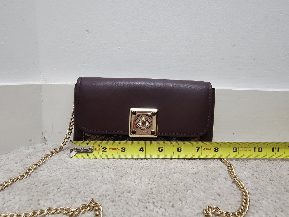 Authentic Coach Wallet on Chain or Clutch image indicator(3)