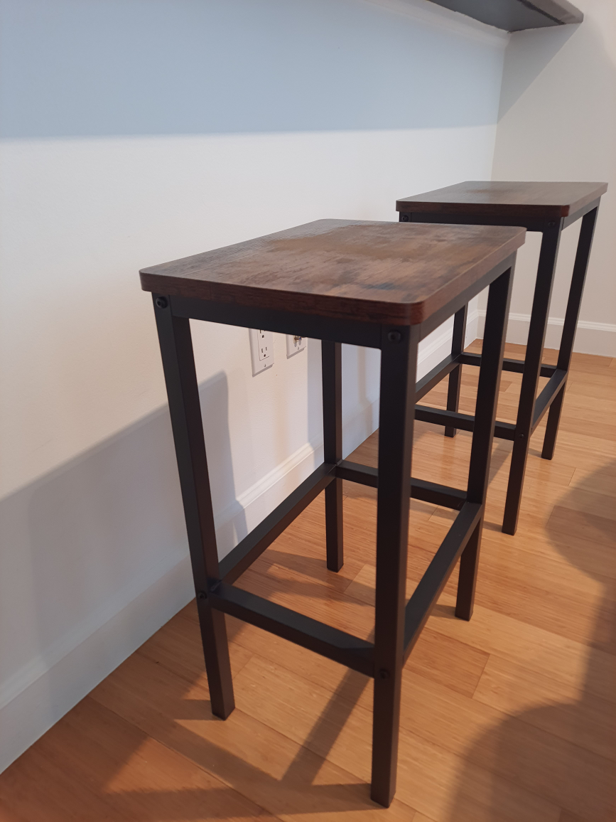 Set of 2 Bar Stools - photo 2