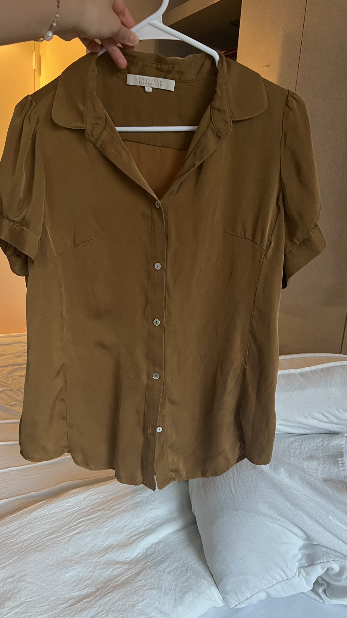 100% silk blouse Nouvelle Silk95Five - photo 2