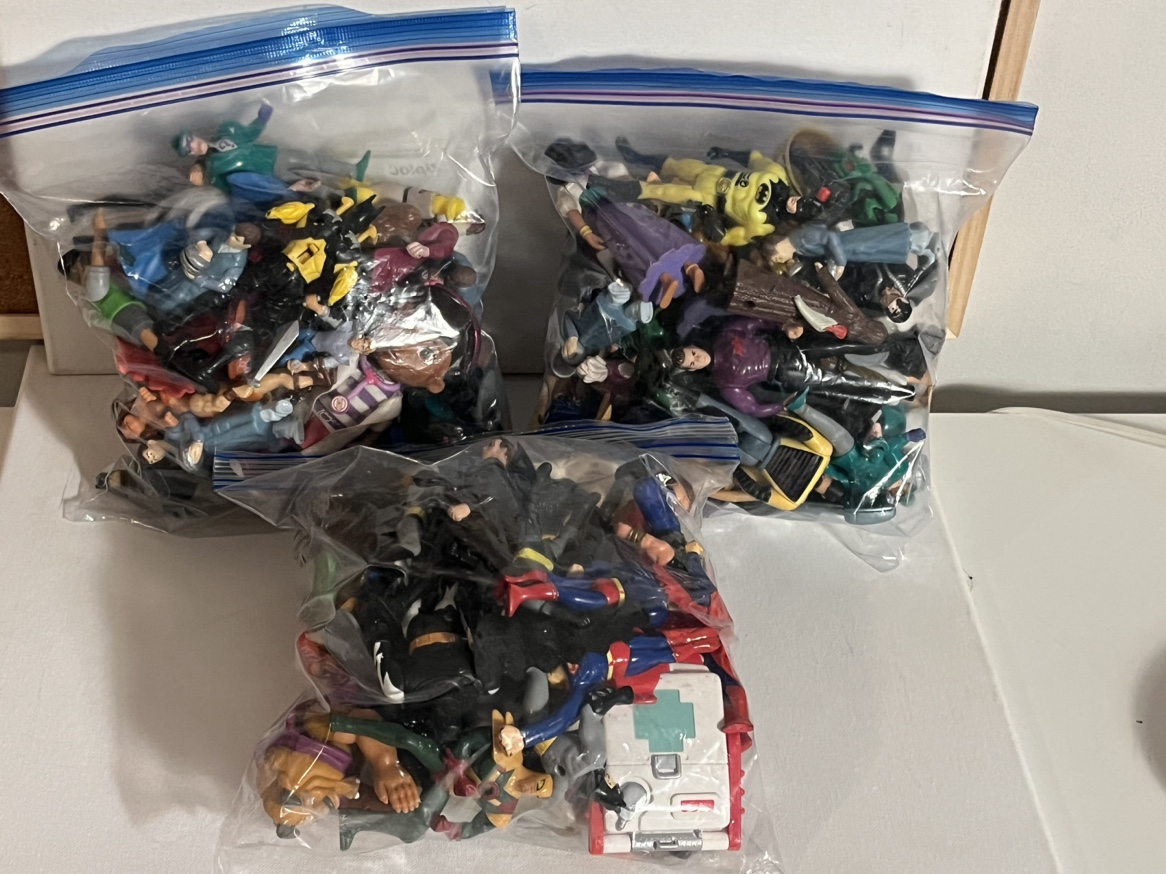 Batman Superman Disney Vintage Action Figure Lot thumbnail