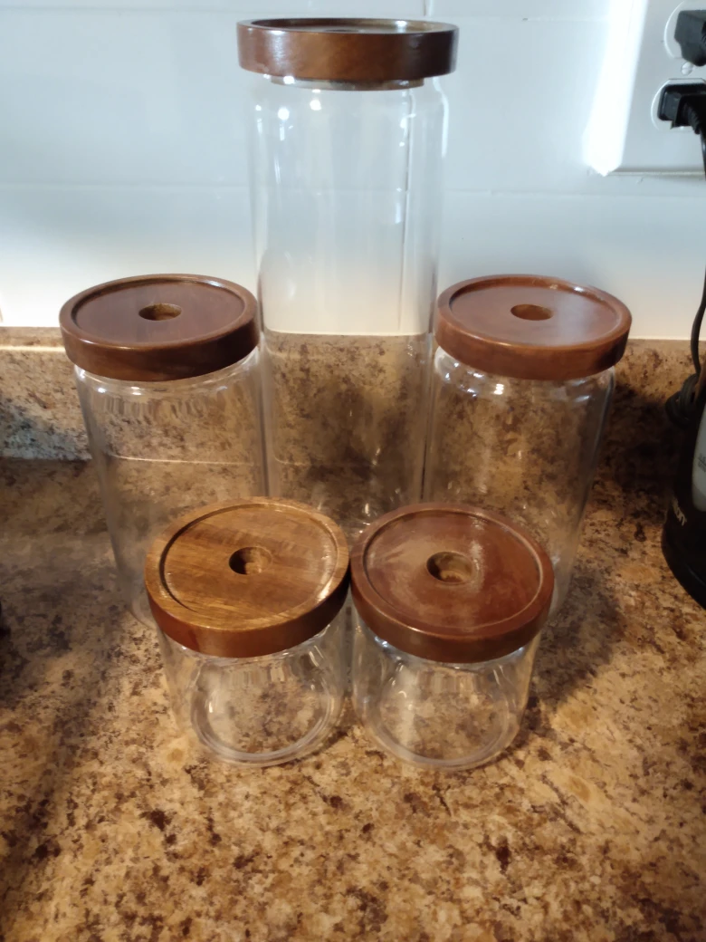 Glass canister set image indicator(4)