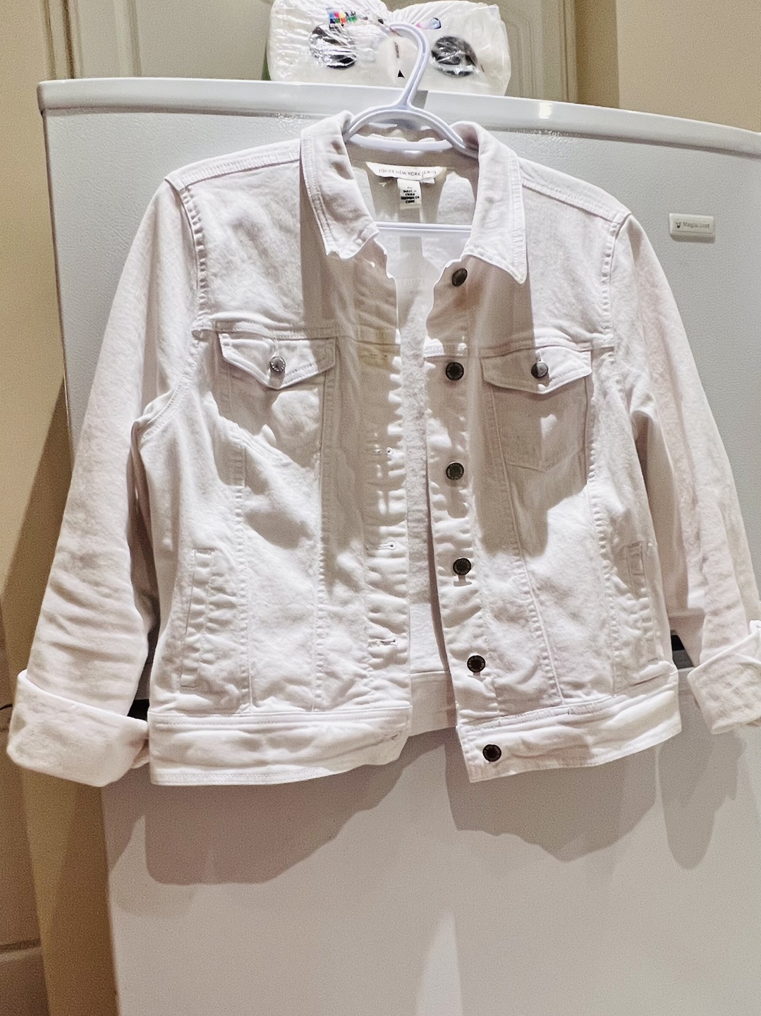 Women's denim white medium