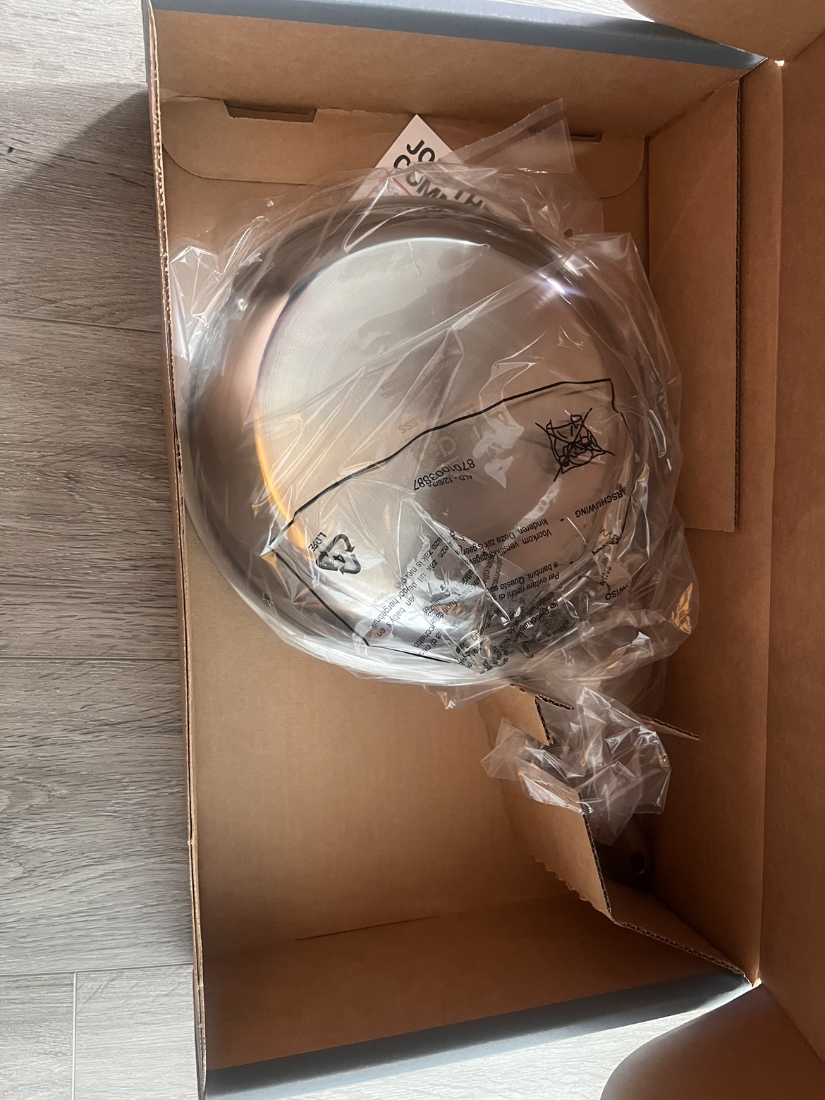 New - All Clad D3 Stainless Steel 10” Frying Pan - photo 2