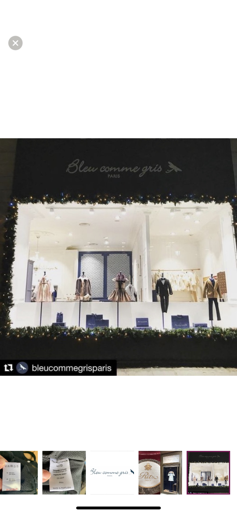 “Bleu Comme Gris PARIS” size 16 dress image indicator(8)