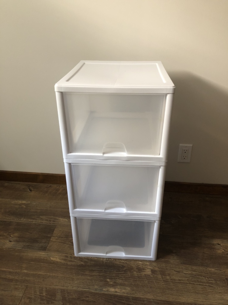 Sterilite 3-Drawer Storage Tower