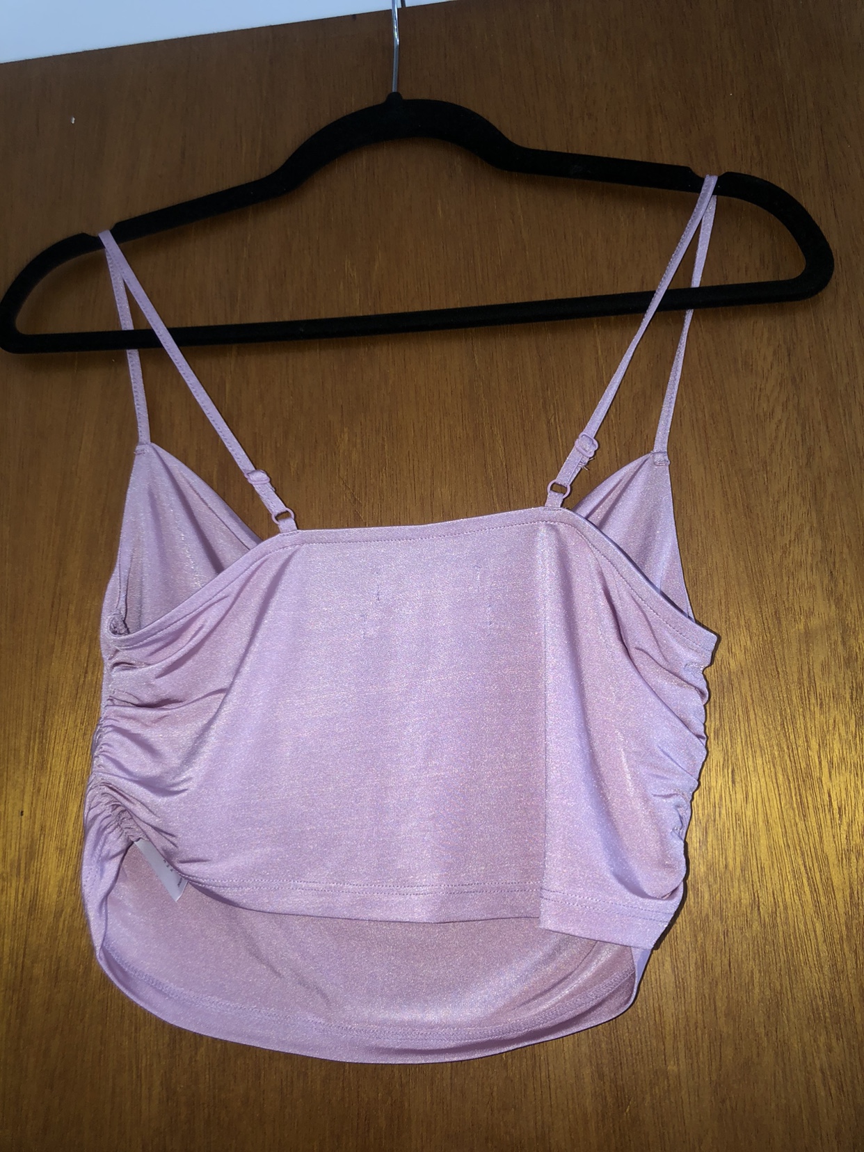 Cowl Neck cropped tank image indicator(2)