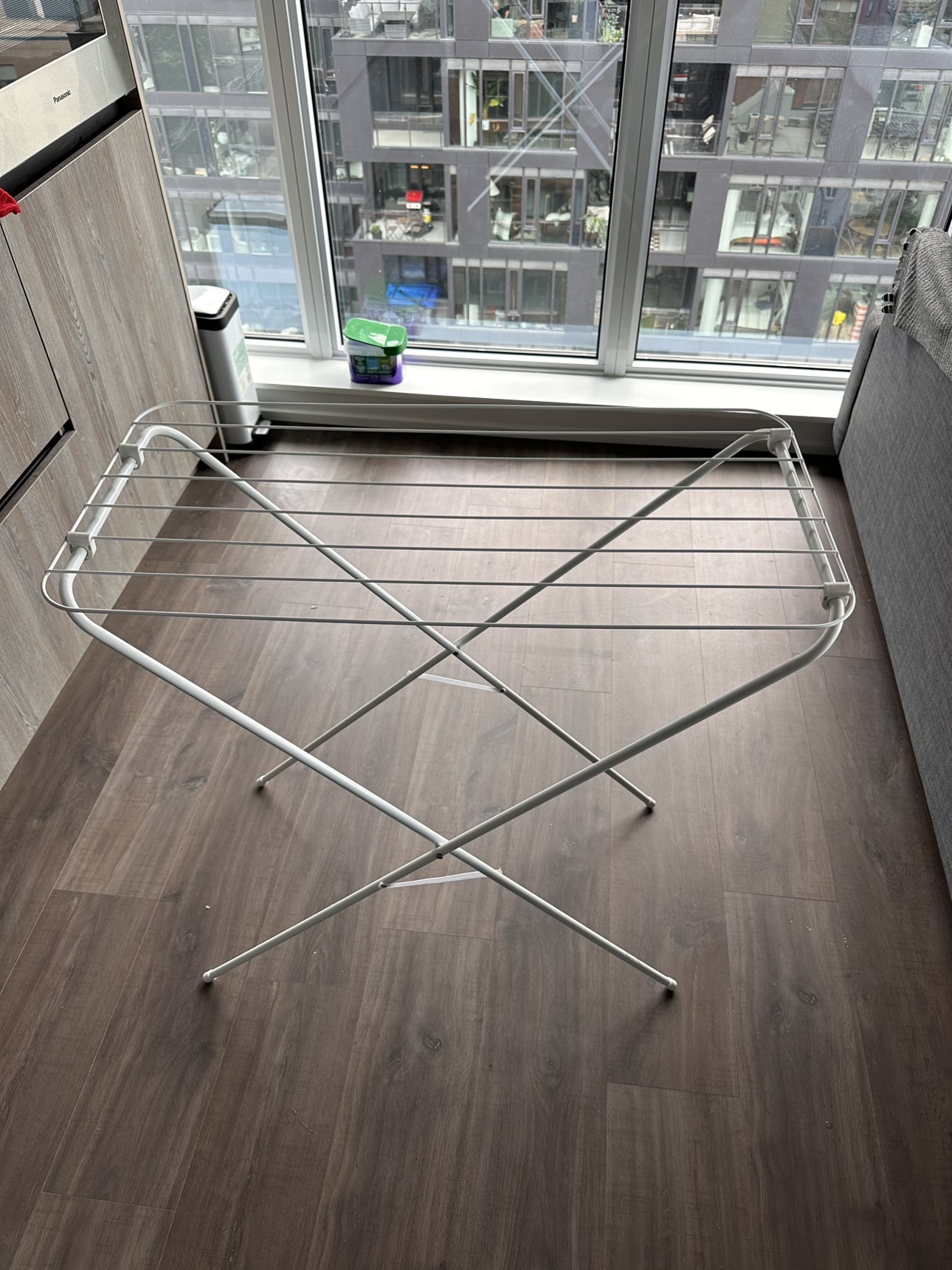 Drying rack, indoor/outdoor, white