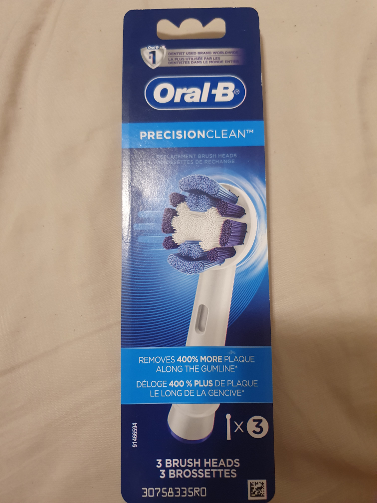 Oral B Precision Clean Brush heads set of 3 thumbnail
