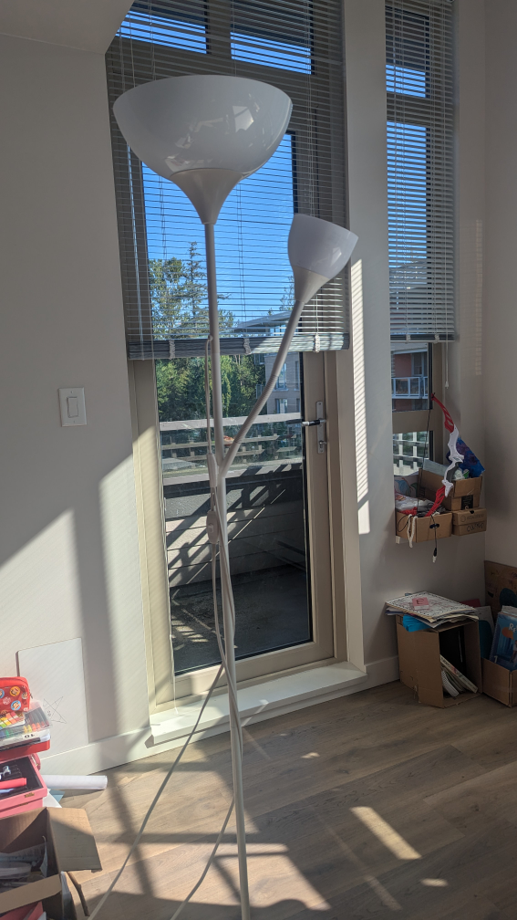 double lamp