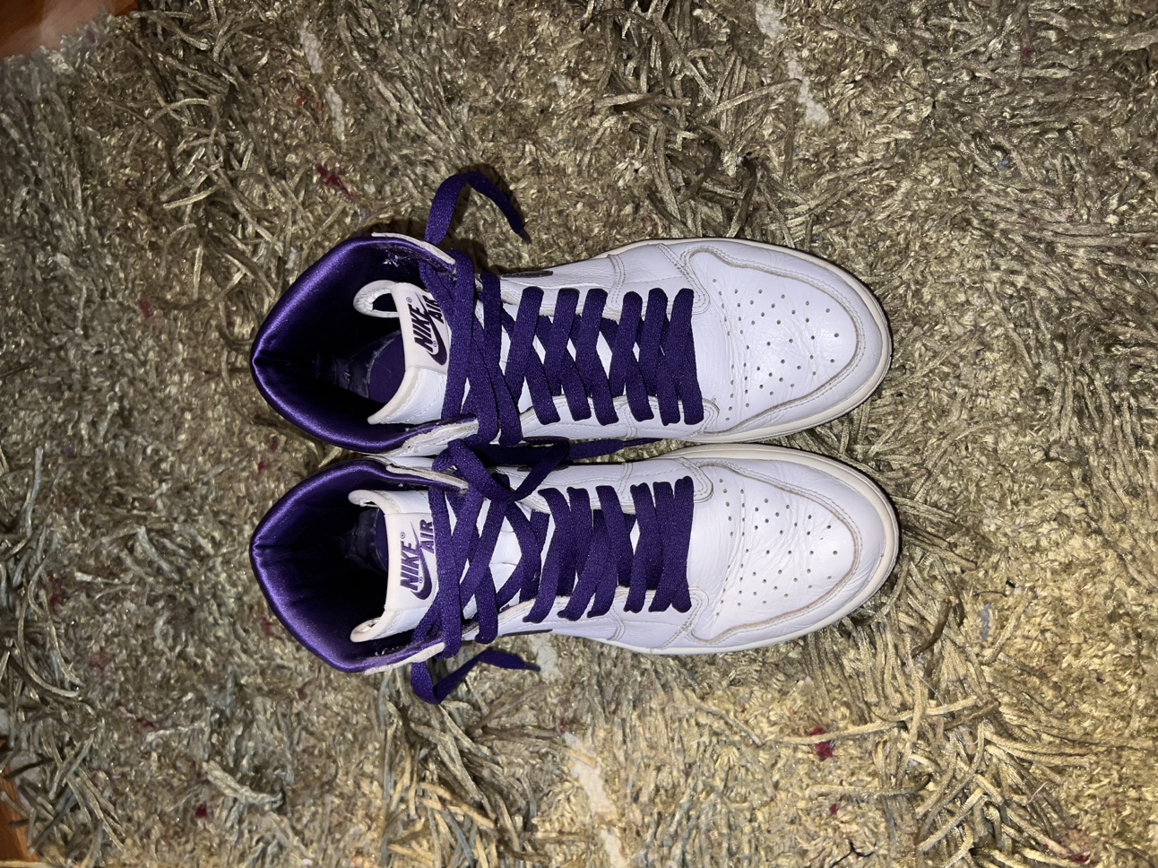 2021 Wmns Air Jordan 1 High OG 'Court Purple' - photo 2