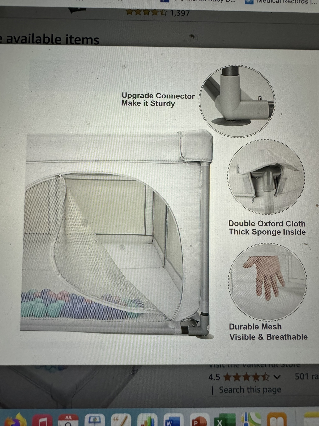 Large baby play pen - photo 3