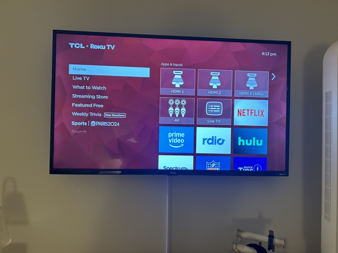 42 inch Roku TCL TV - photo 2
