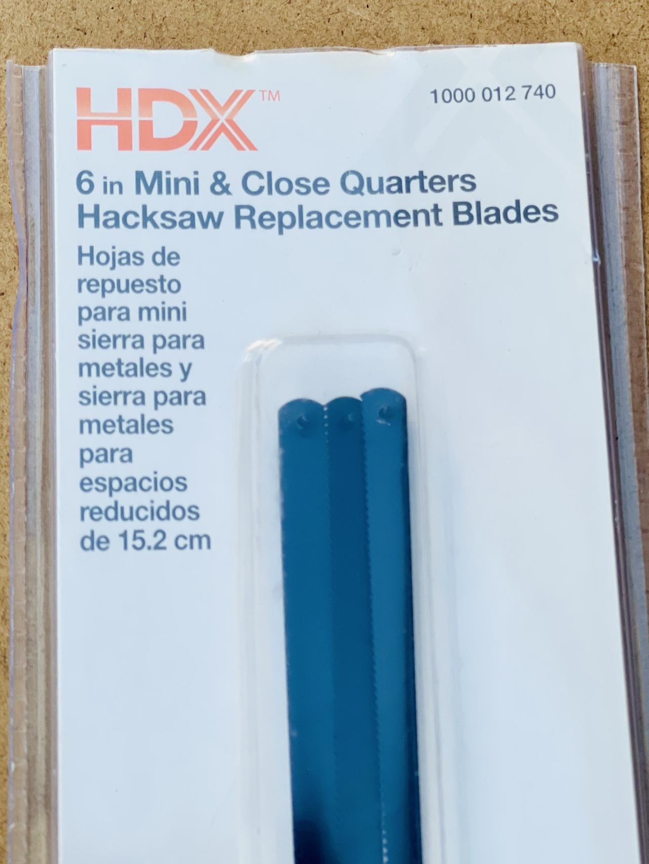 HDX 6" CLOSE QUARTERS HACKSAW - photo 4