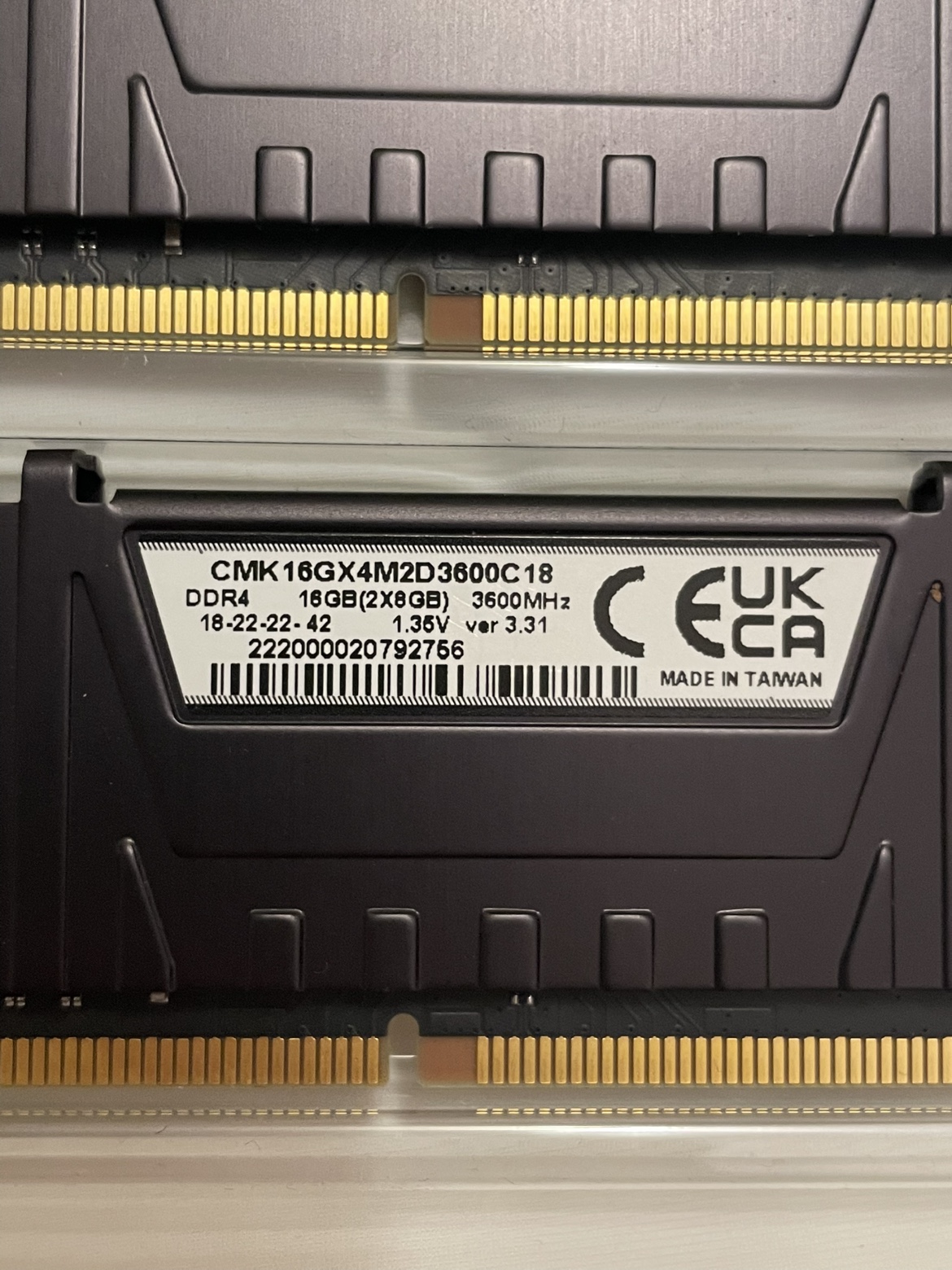 16gb DDR4 3600hz ram - photo 2