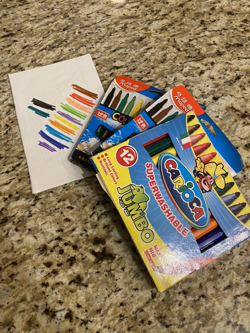 Color water pen 12 colours for kid drawing thumbnail