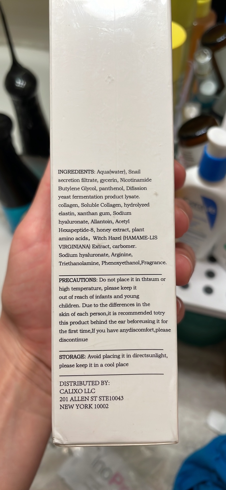 Skin care  essence new not open - photo 2