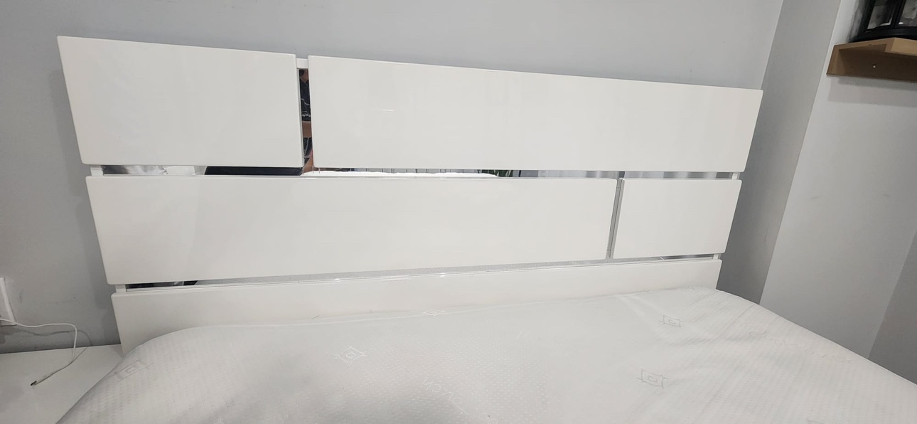 URGENT - Modern Bed Frame Queen Bed and Hybrid Mattress