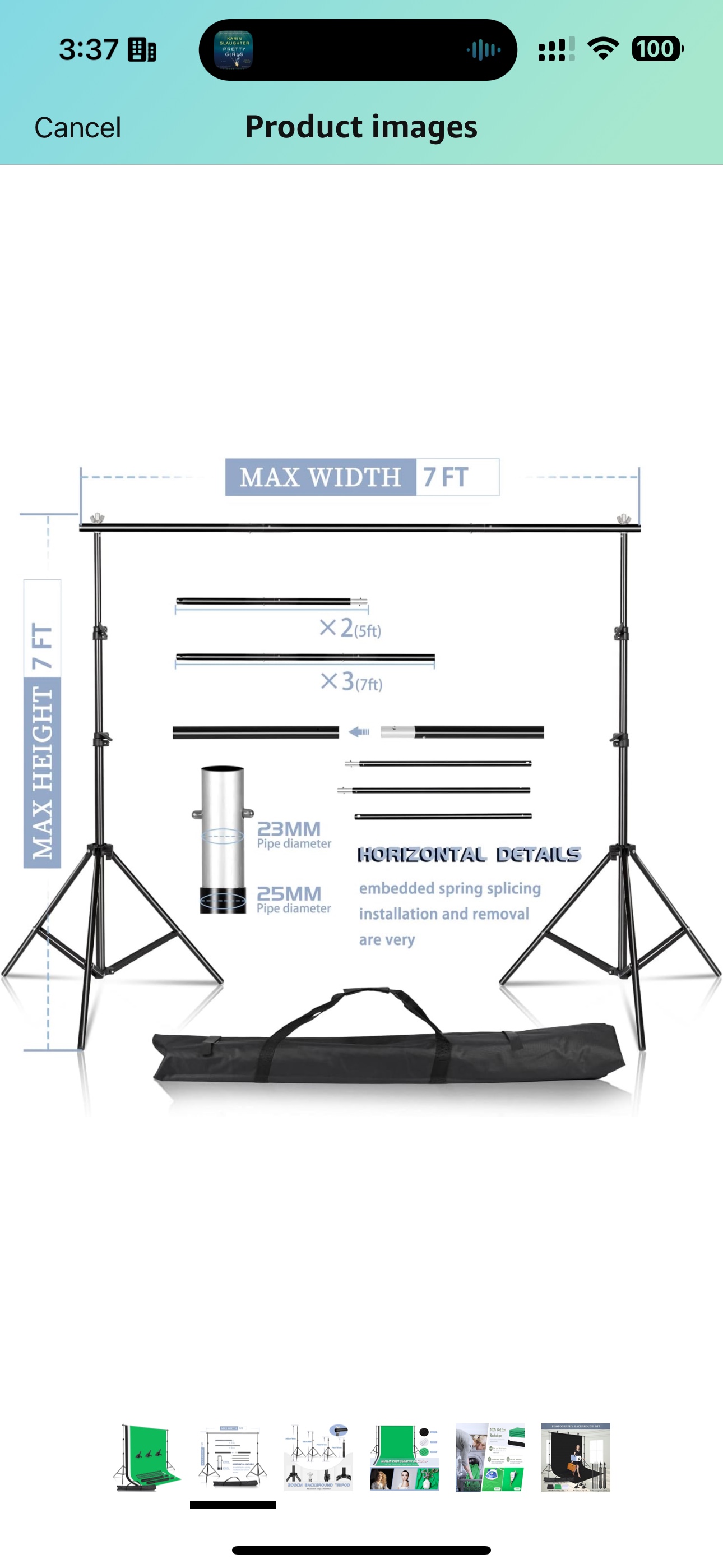 Photography Background Kit - photo 2