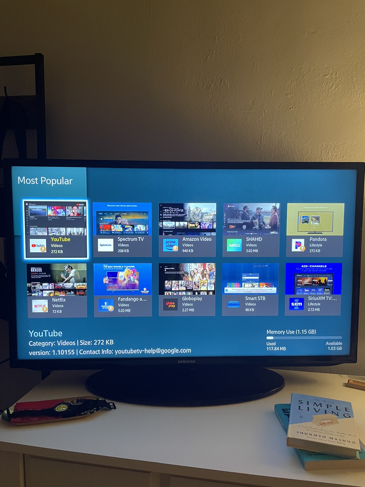 Samsung 42” Smart TV
