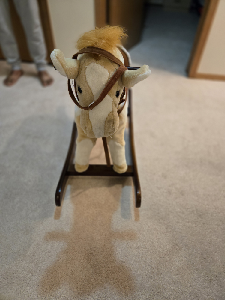 toddlers rocking horse