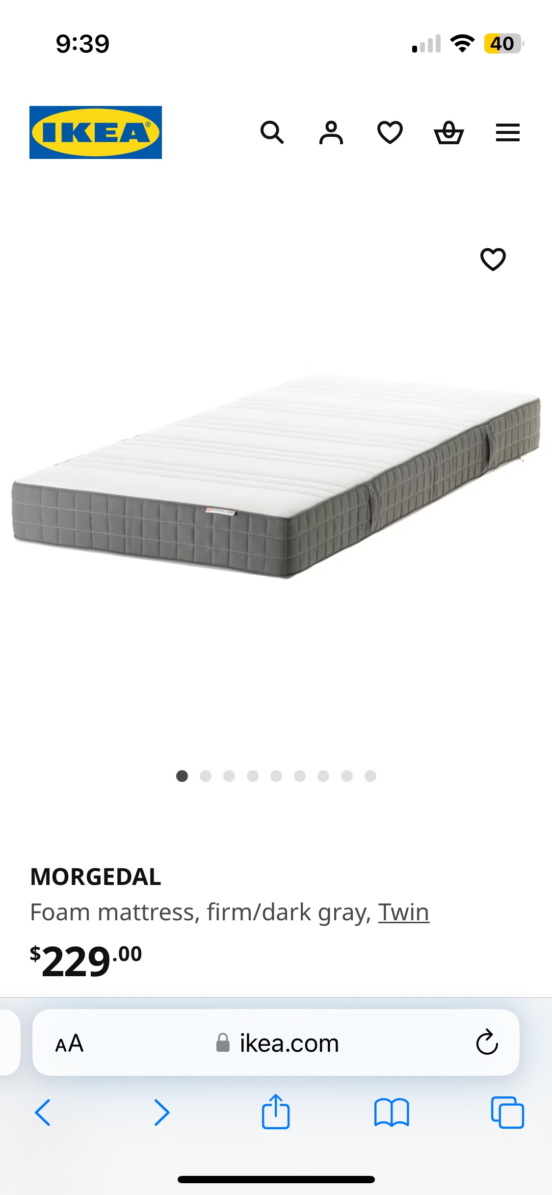 2 Ikea Mattress Available - Twin and Full Size image indicator(2)