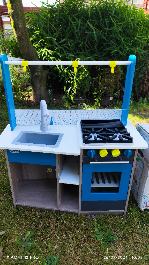 Little Tikes wooden kitchen two modules toy - photo 4