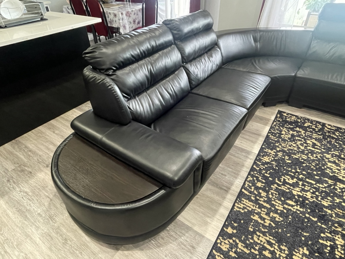 Genuine Leather couch - photo 4