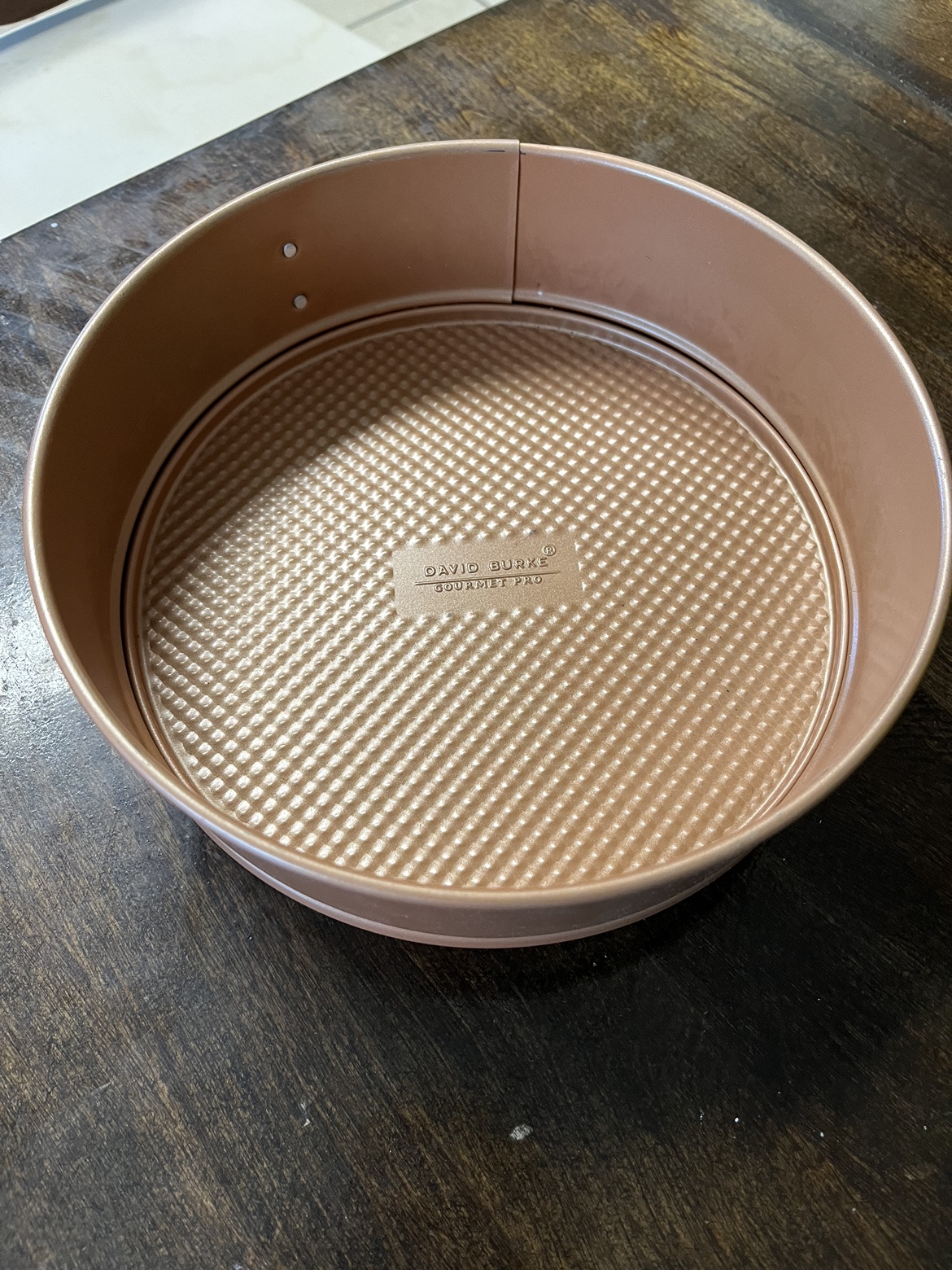 Cheese cake pan