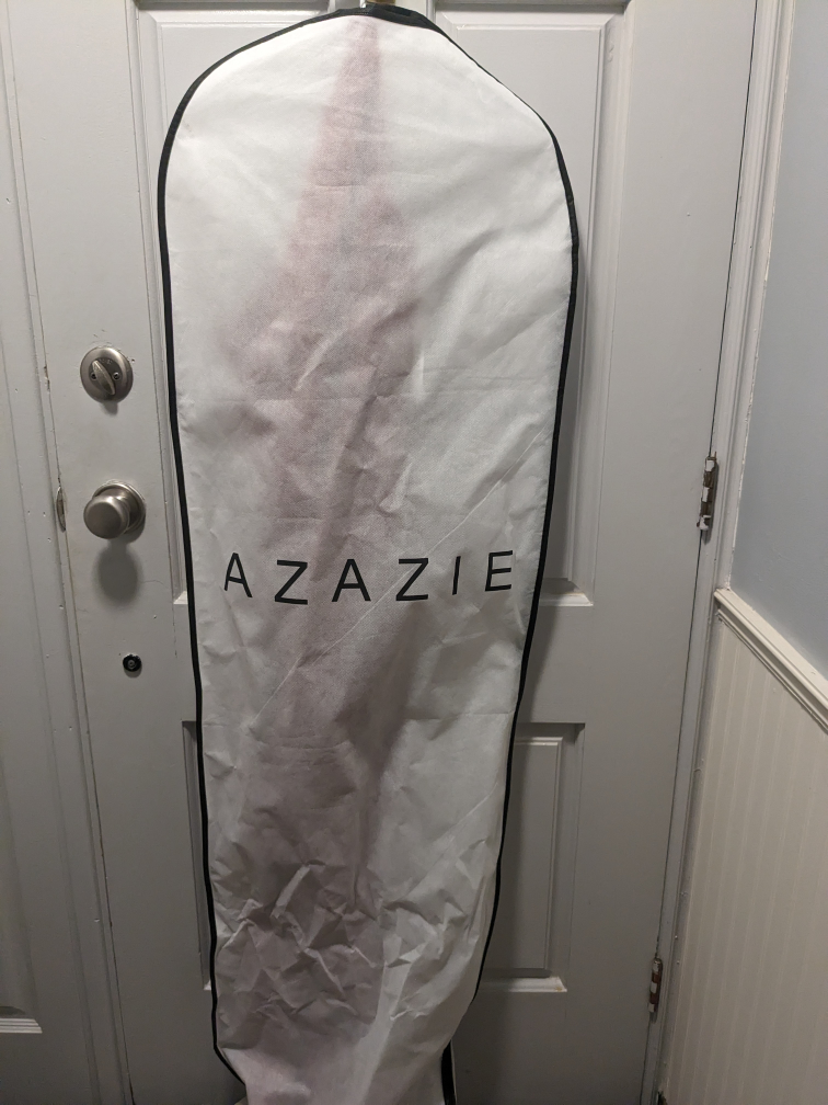 Azazie Red One Shoulder Dress