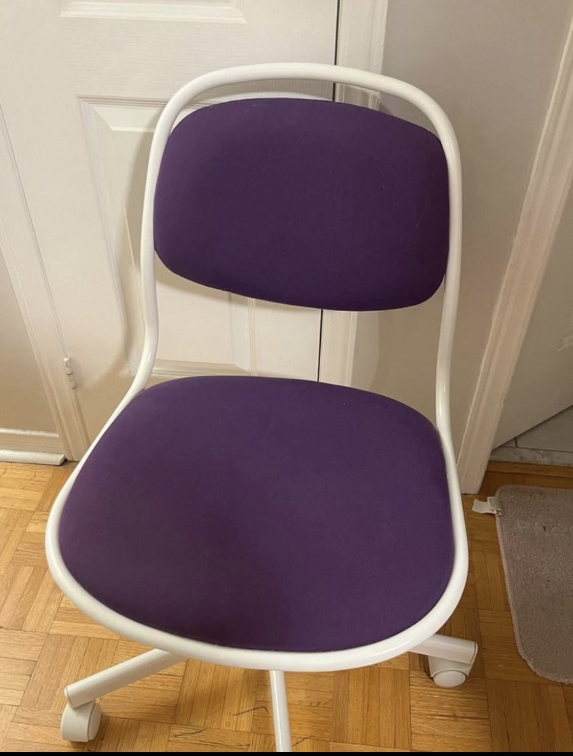 Purple Ikea chair