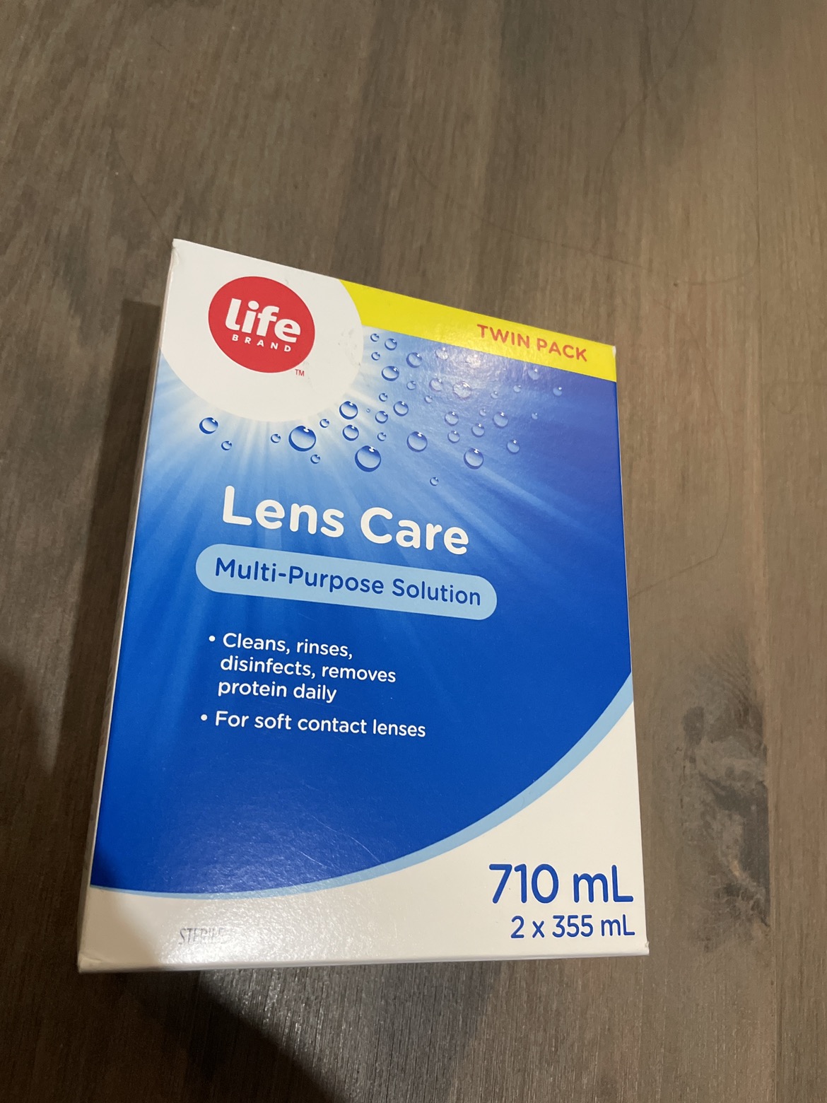 Unopen box Lens care solution 710ml thumbnail