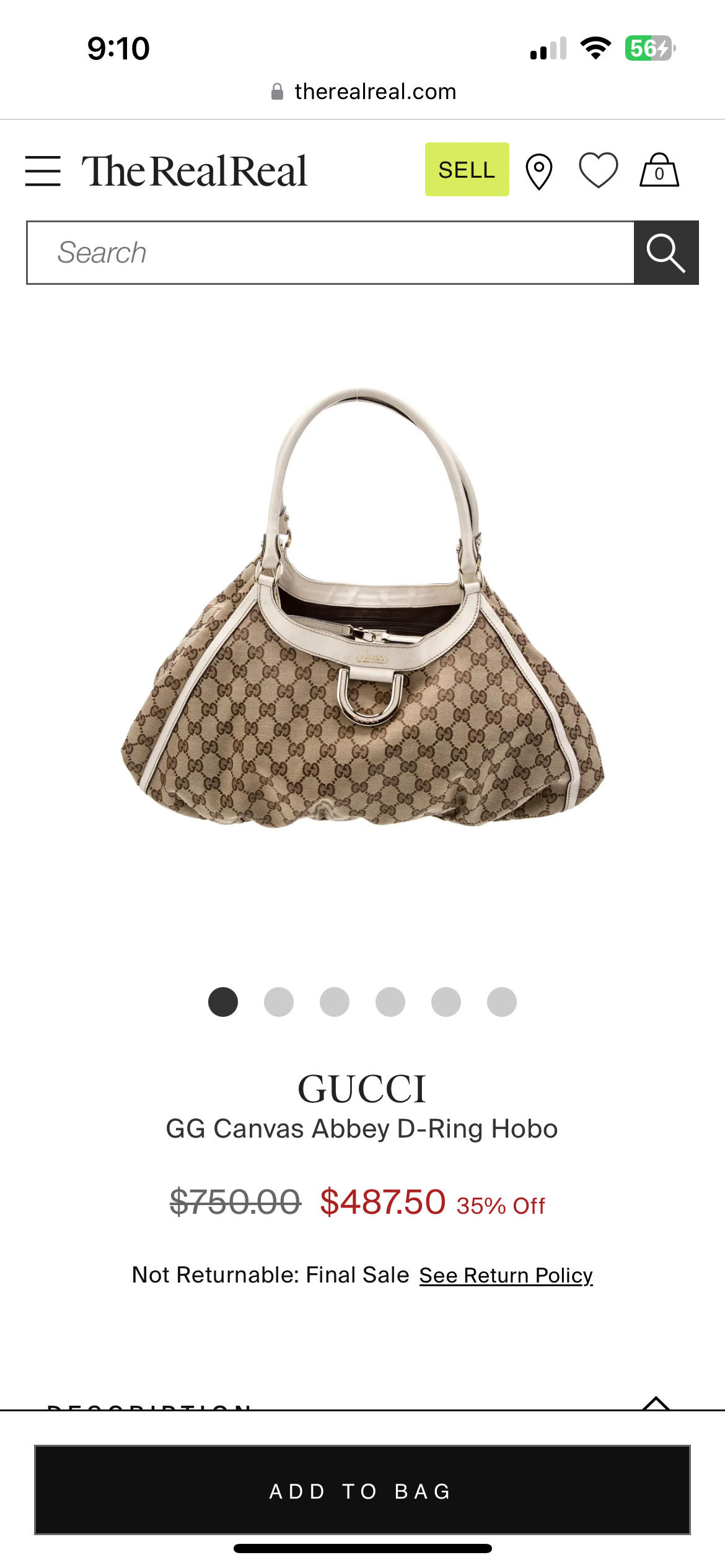 Gucci Abbey D ring bag-authentic image indicator(7)