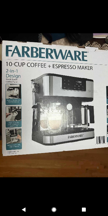 farberware 10 cup+ espresso (coffee machine)