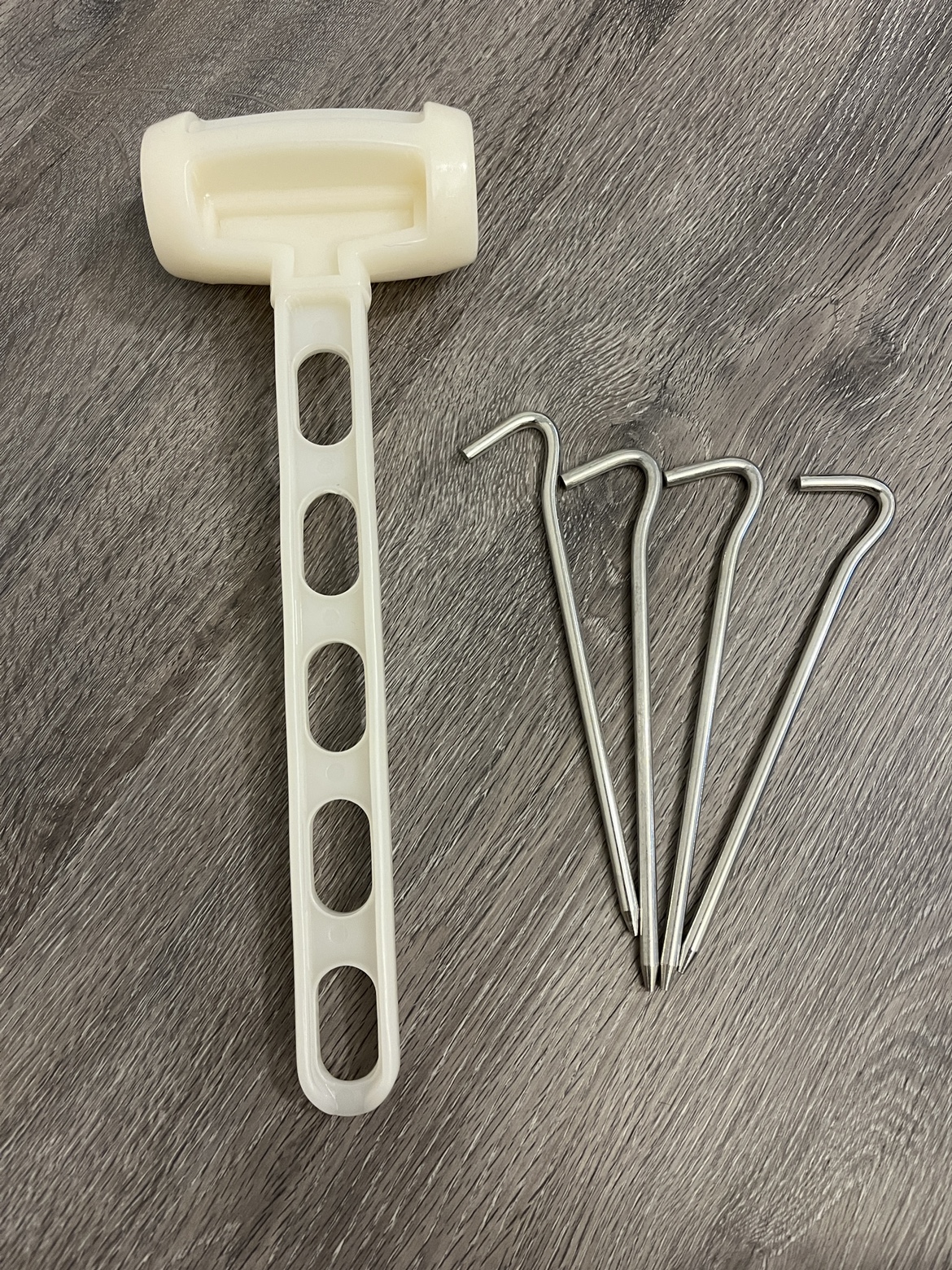 Peg mallet + 4 new pegs