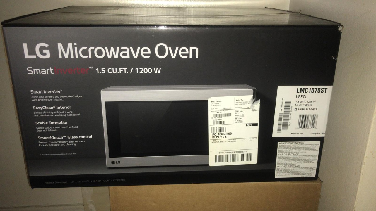 LG microwave - photo 2