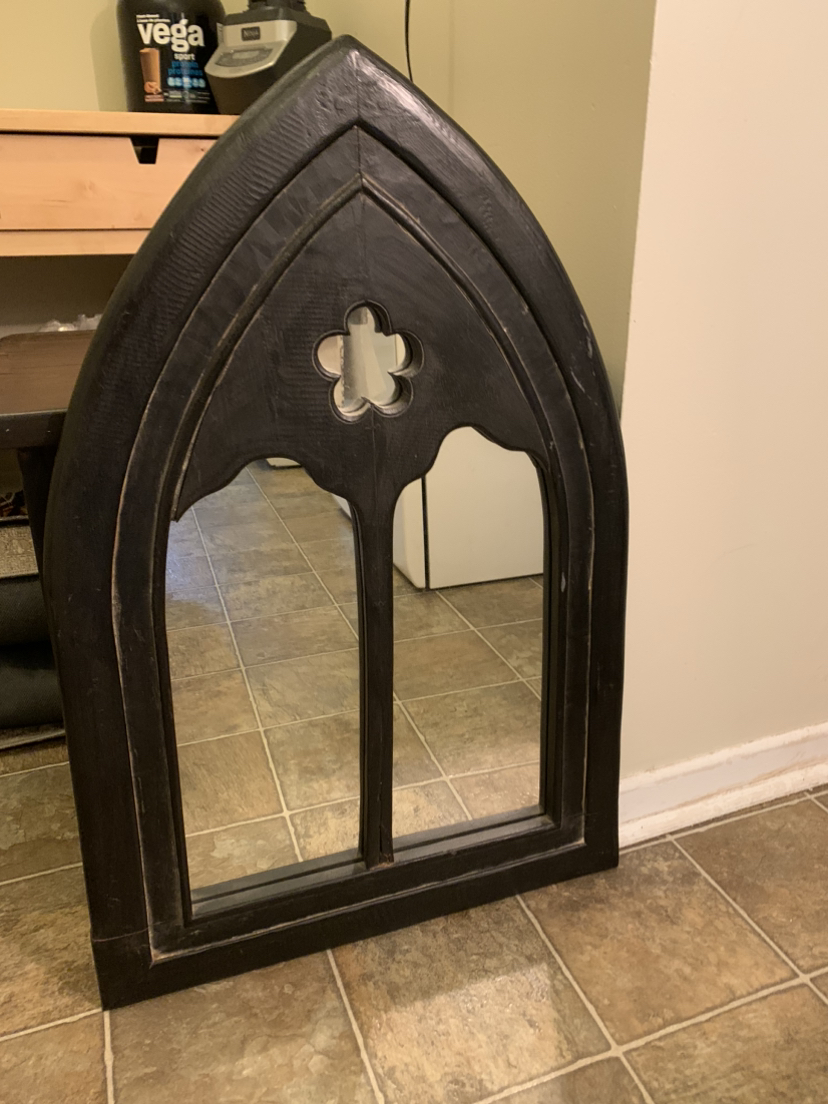 Gothic style mirror