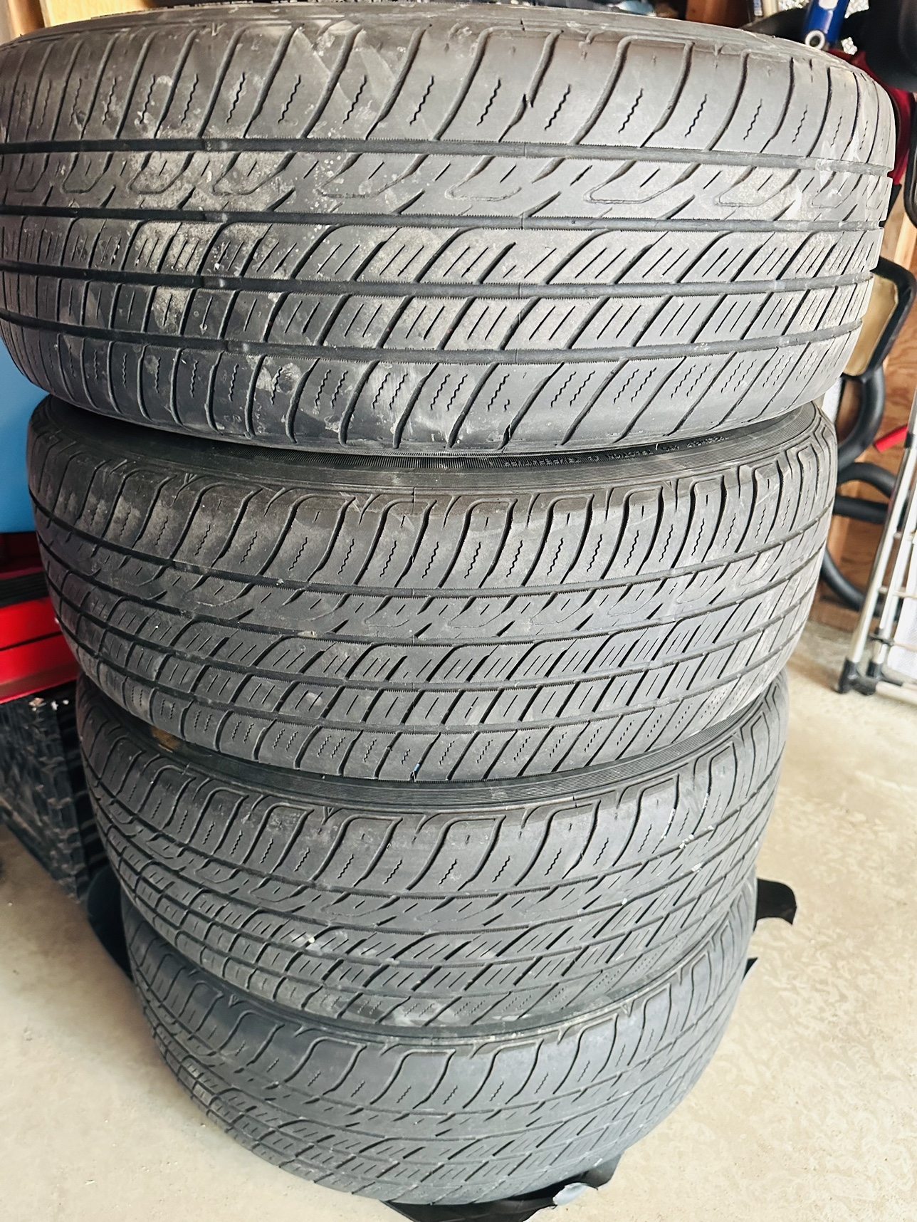 4 All Season Tires 🛞 Toyo Versado Noir 205/60R16 92H for Acura. - photo 2