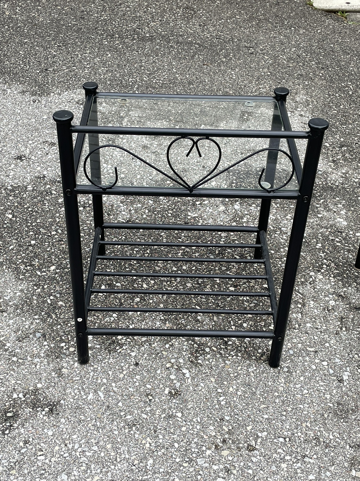 Metal Side/End Tables (Black) - photo 3
