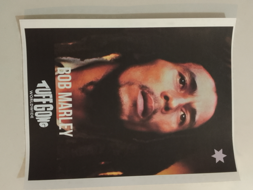 Bob Marley 8.5x11 Poster (Given Away) image indicator(2)