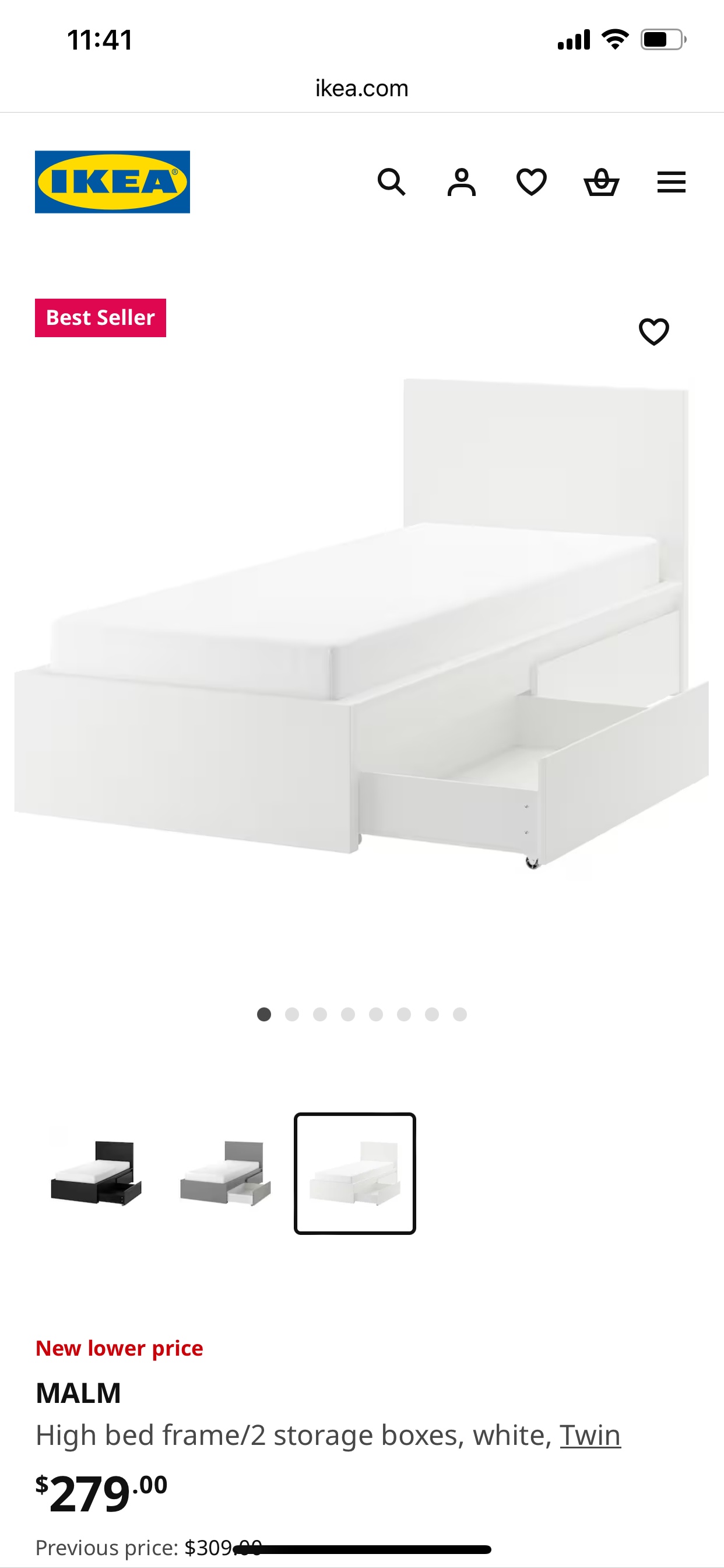 IKEA Twin bed#Move Out Sale