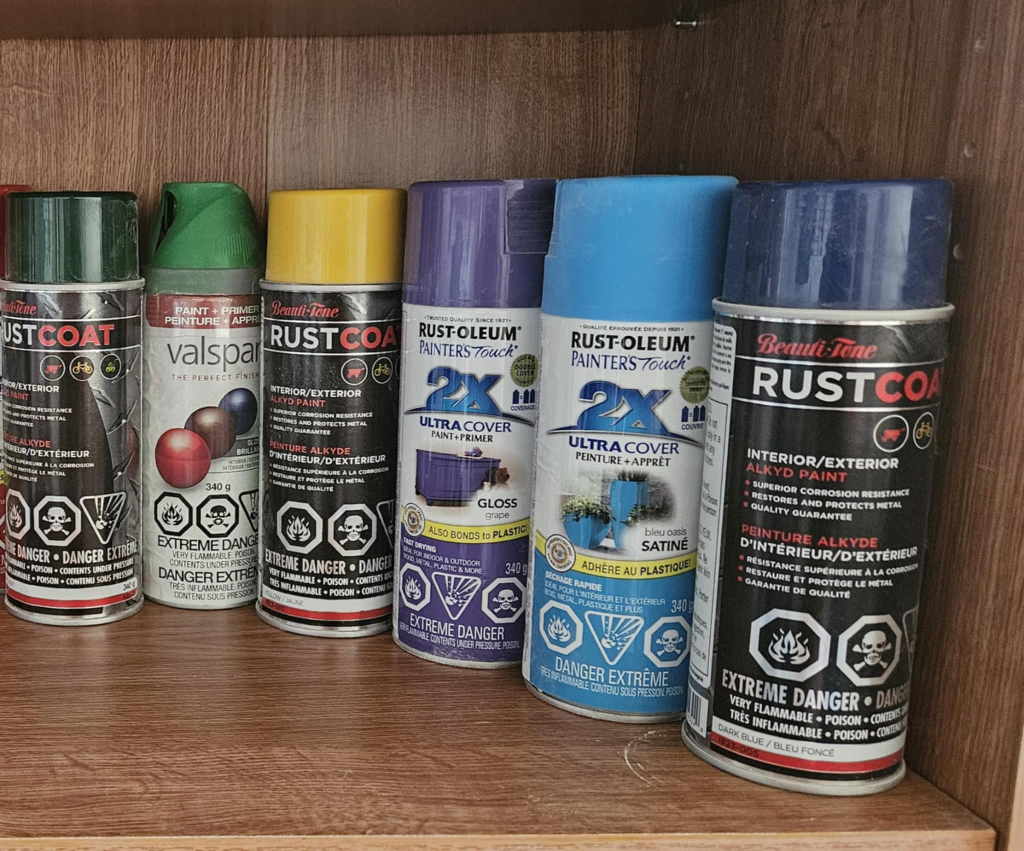 assorted spray paint thumbnail
