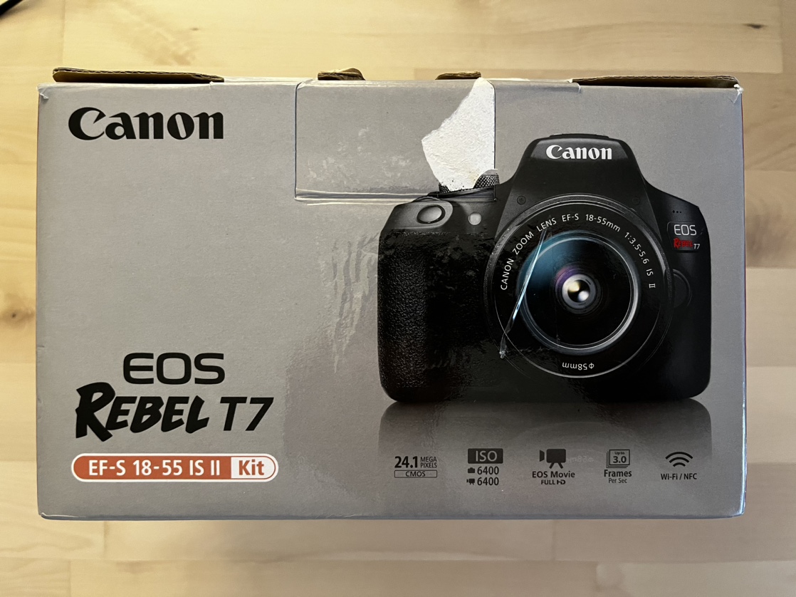 Mint Canon Rebel T7 With Lenses image indicator(5)