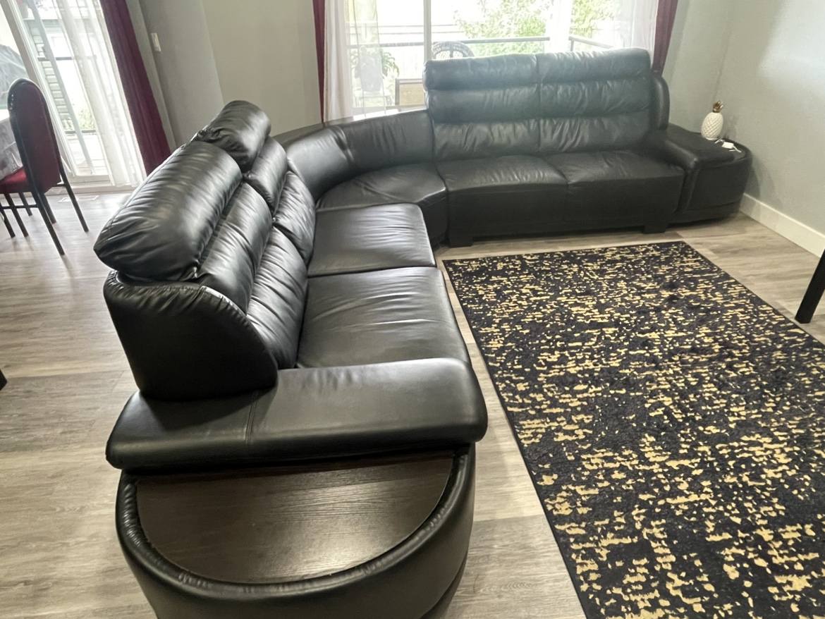 Genuine Leather couch