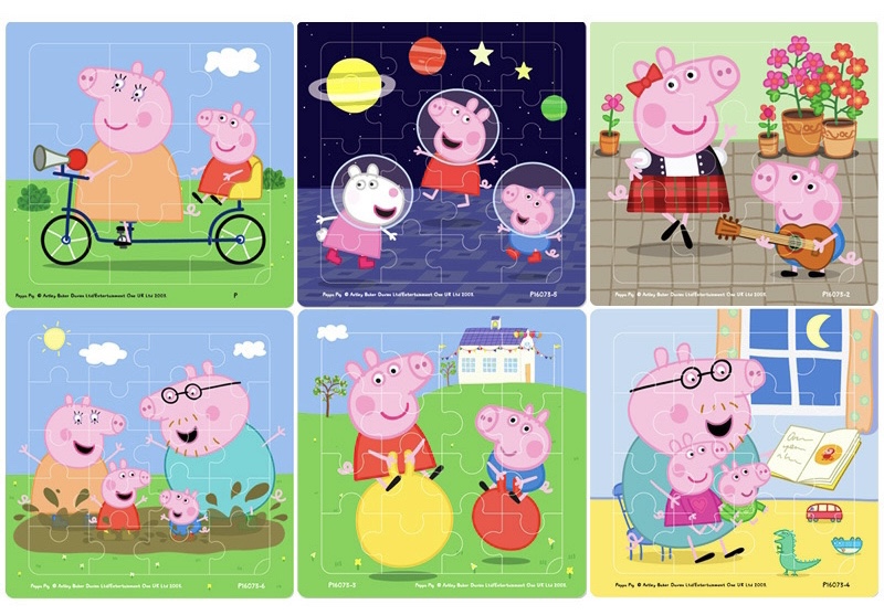 Peppa pig puzzles - new (set of 6 puzzles) - photo 4